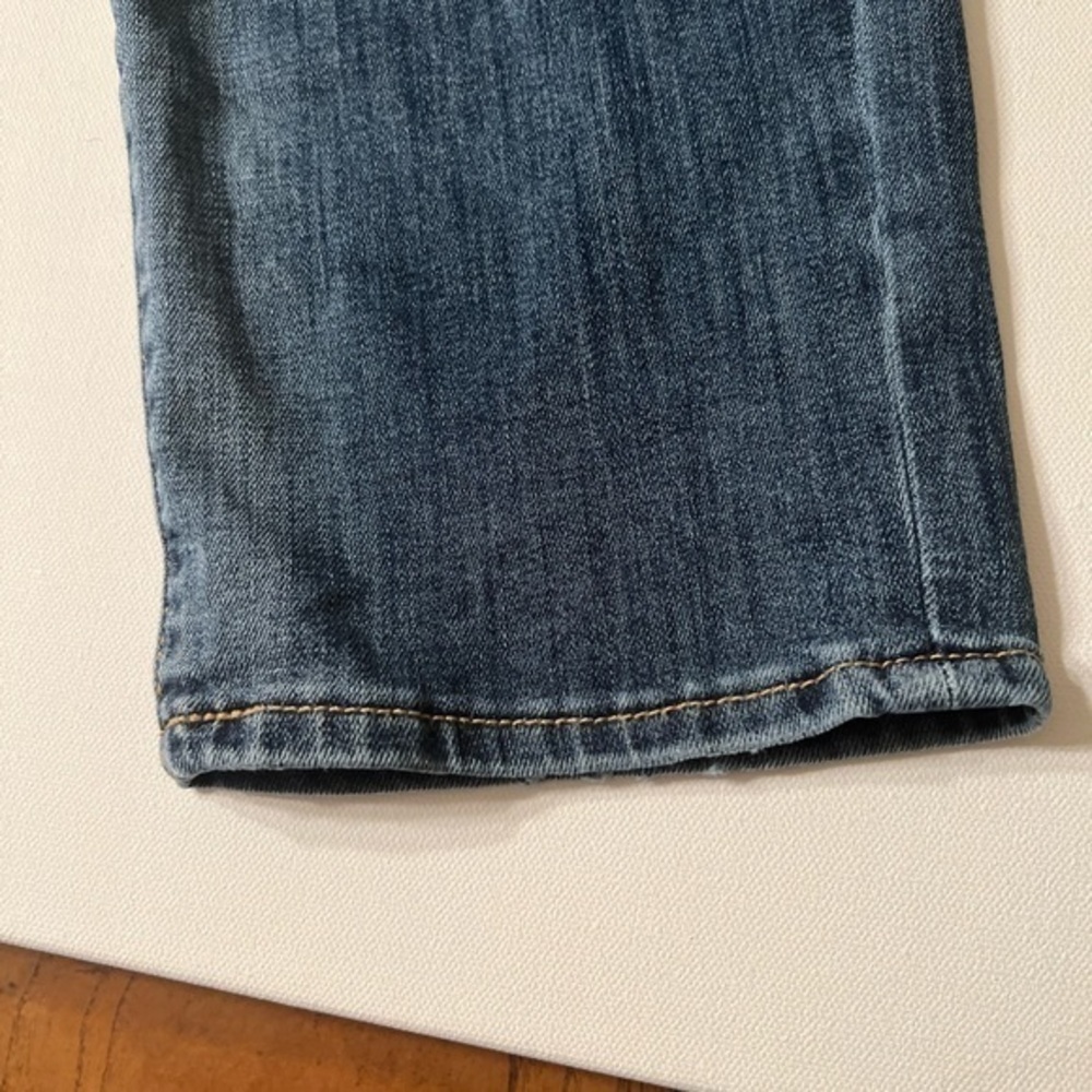 Levi Signature Womens‎ Jeans Size 18 Mid Rise Slim Cuffed Denim 34x26 🔥 (Q) - Picture 4 of 11
